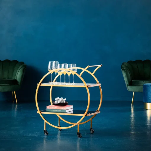 KARE Design Dessertes|Desserte Loft Laiton