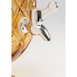 KARE Design Autres Accessoires D'Art De La Table|Distributeur De Boissons Pineapple Ambre (2/Parts)