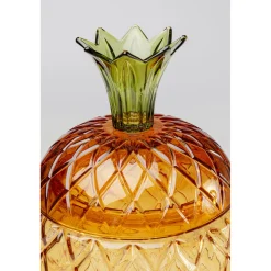 KARE Design Autres Accessoires D'Art De La Table|Distributeur De Boissons Pineapple Ambre (2/Parts)
