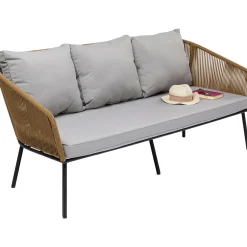 KARE Design Mobilier Lounge|Ensemble De Sieges Elba Nature Cinque (4-Pcs)