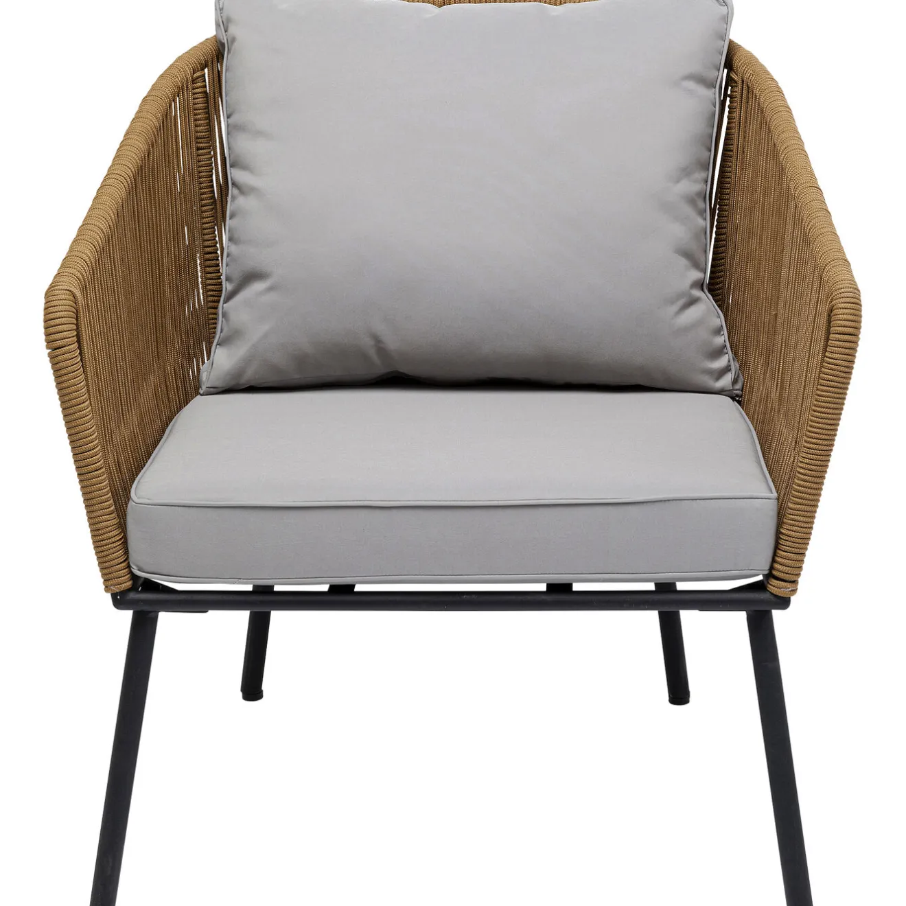 KARE Design Mobilier Lounge|Ensemble De Sieges Elba Nature Cinque (4-Pcs)