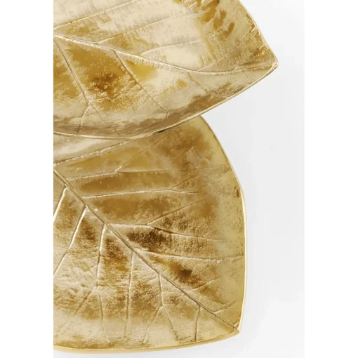 KARE Design Etagères|Etagere Décorative Leaf Or 45Cm