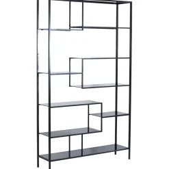 KARE Design Etagères De Séparation|Etagere Loft Noir 115X195Cm