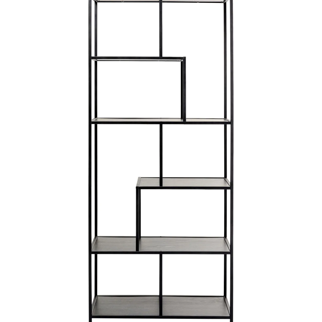 KARE Design Etagères De Séparation|Etagere Loftie Noir 77X185Cm