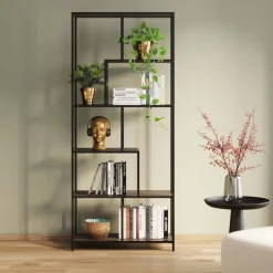 KARE Design Etagères De Séparation|Etagere Loftie Noir 77X185Cm