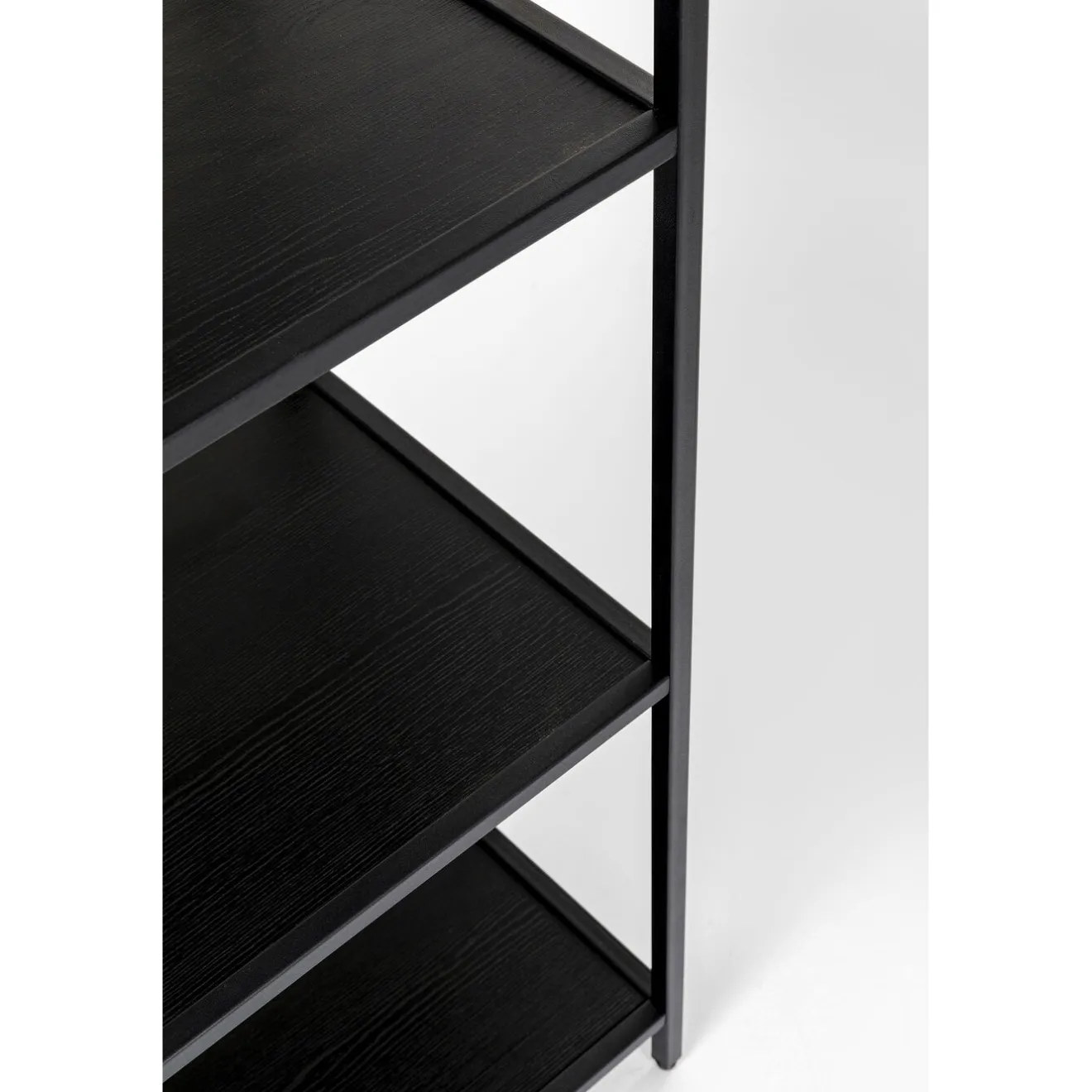 KARE Design Etagères De Séparation|Etagere Loftie Noir 77X185Cm