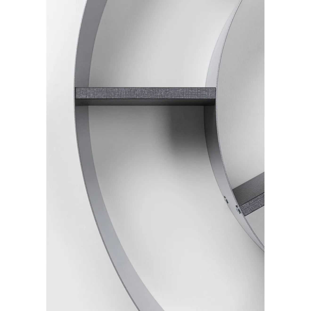 KARE Design Etagères Murales|Etagere Murale Snail Argente-Gris