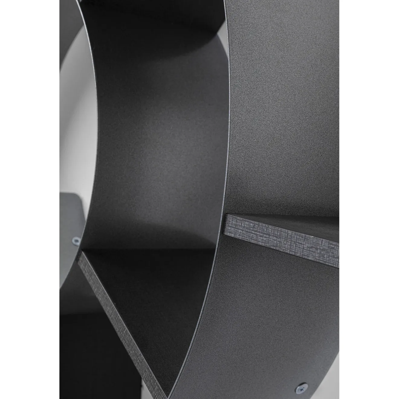 KARE Design Etagères Murales|Etagere Murale Snail Argente-Gris