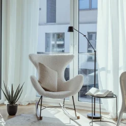 KARE Design Fauteuils À Bascule|Fauteuil À Bascule Balance Blanc