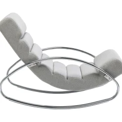 KARE Design Fauteuils À Bascule|Fauteuil À Bascule Manhattan Grey Beige