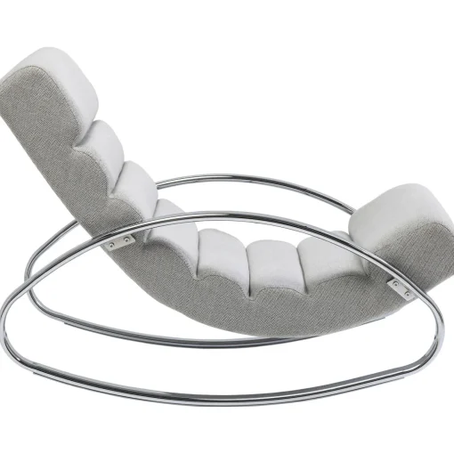 KARE Design Fauteuils À Bascule|Fauteuil À Bascule Manhattan Grey Beige