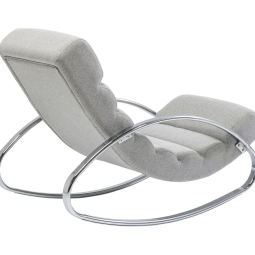 KARE Design Fauteuils À Bascule|Fauteuil À Bascule Manhattan Grey Beige