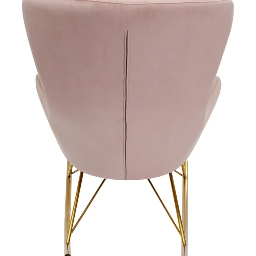 KARE Design Fauteuils À Bascule|Fauteuil A Cascule Oslo Rose