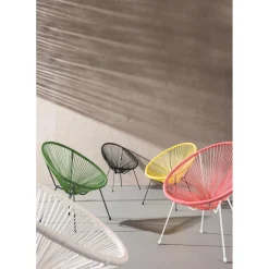 KARE Design Mobilier Lounge|Fauteuil Acapulco Blanc