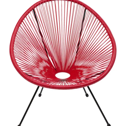 KARE Design Mobilier Lounge|Fauteuil Acapulco Cherry