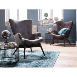 KARE Design Fauteuils À Oreilles|Fauteuil Black Angels Wings Marron Econo
