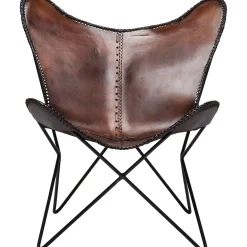 KARE Design Fauteuils À Oreilles|Fauteuil Butterfly Marron Eco.