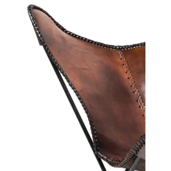 KARE Design Fauteuils À Oreilles|Fauteuil Butterfly Marron Eco.