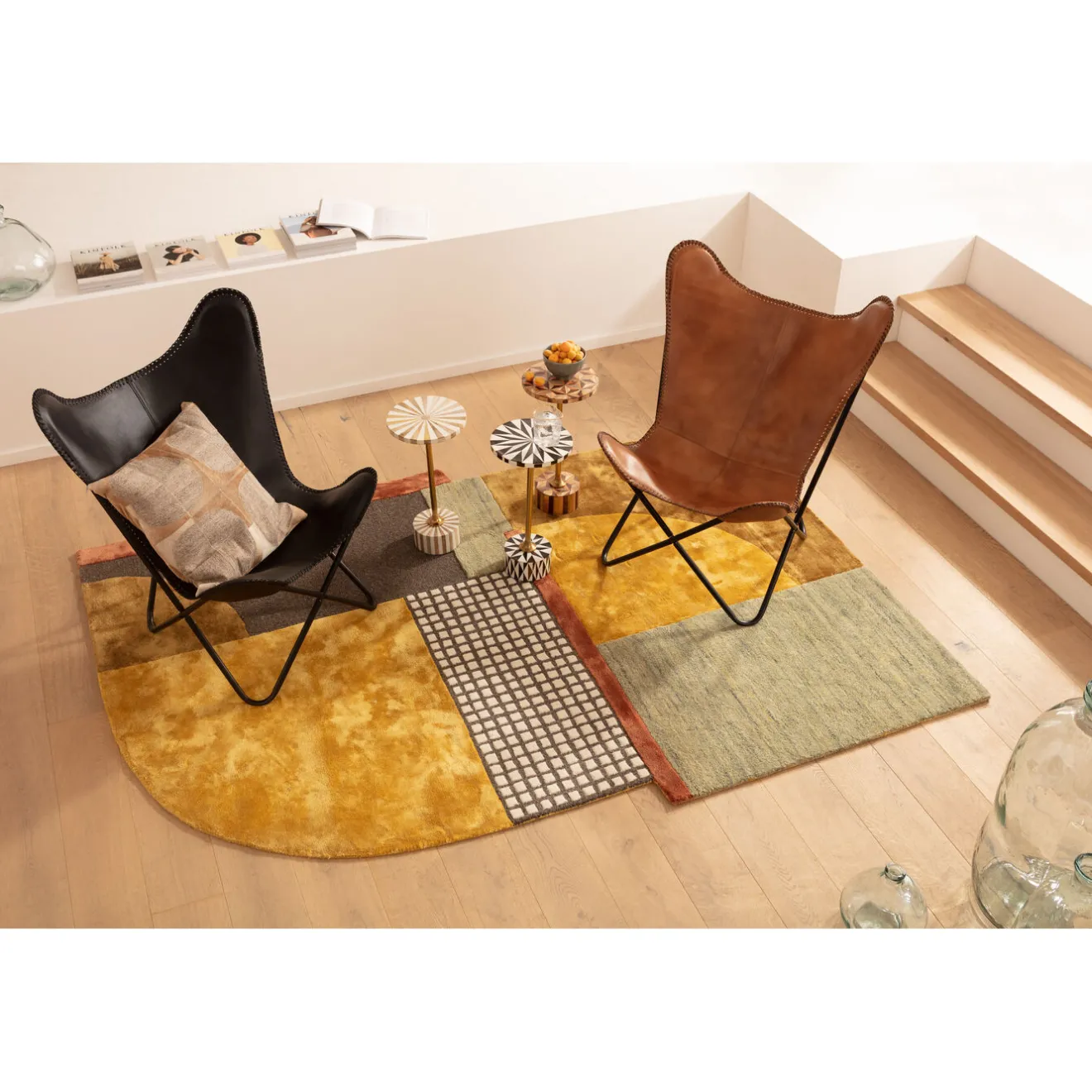 KARE Design Fauteuils À Oreilles|Fauteuil California Cuir Marron