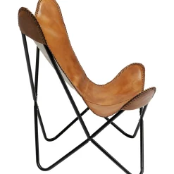 KARE Design Fauteuils À Oreilles|Fauteuil California Cuir Marron