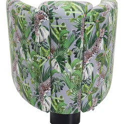 KARE Design Fauteuils Club|Fauteuil Cigar Lounge Jungle Vert