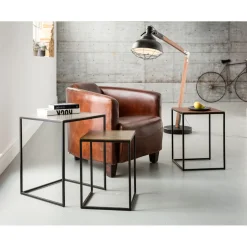 KARE Design Fauteuils Club|Fauteuil Cigar Lounge Marron