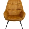 KARE Design Autres Fauteuils|Fauteuil Dave Ambre