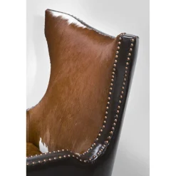 KARE Design Fauteuils À Oreilles|Fauteuil Denver Cow