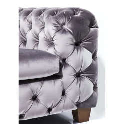 KARE Design Fauteuils Xxl|Fauteuil Desire Gris Argente