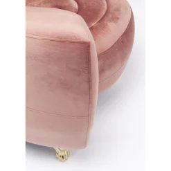 KARE Design Fauteuils Cocktail|Fauteuil Lofty Snake Mauve