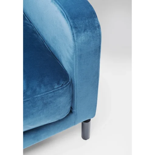 KARE Design Fauteuils Club|Fauteuil Lullaby Petrole