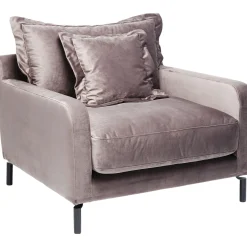 KARE Design Fauteuils Club|Fauteuil Lullaby Taupe