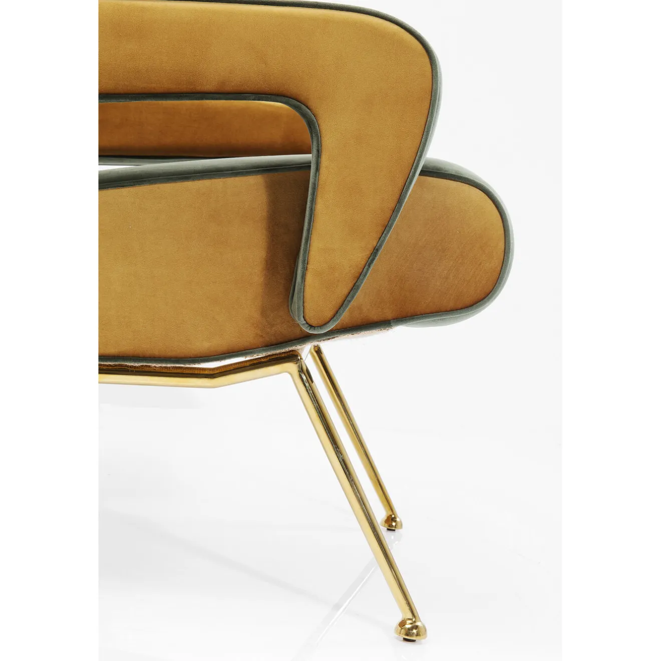 KARE Design Fauteuils Club|Fauteuil Luna Haut Dossier Vert