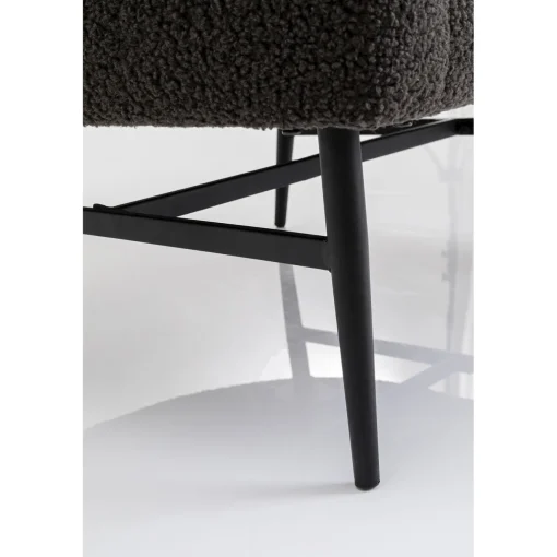 KARE Design Fauteuils Cocktail|Fauteuil Marylin Anthracite