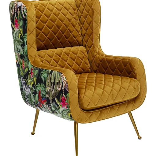KARE Design Fauteuils À Oreilles|Fauteuil Nonna Jungle