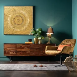 KARE Design Fauteuils Pivotants|Fauteuil Pivotant Bristol Jaune