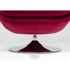 KARE Design Fauteuils Pivotants|Fauteuil Pivotant Cosy Berry