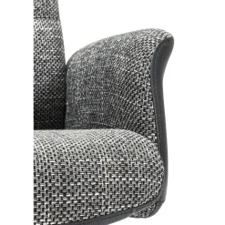 KARE Design Fauteuils Pivotants|Fauteuil Pivotant Et Repose-Pieds Ohio Salt And Pe
