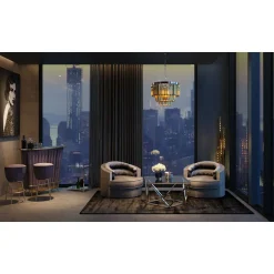 KARE Design Fauteuils Pivotants|Fauteuil Pivotant Music Hall Gris