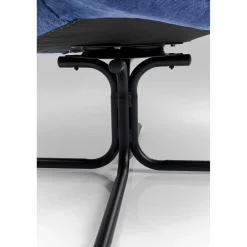 KARE Design Fauteuils Pivotants|Fauteuil Pivotant Oscar Denim