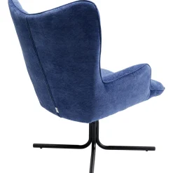 KARE Design Fauteuils Pivotants|Fauteuil Pivotant Oscar Denim