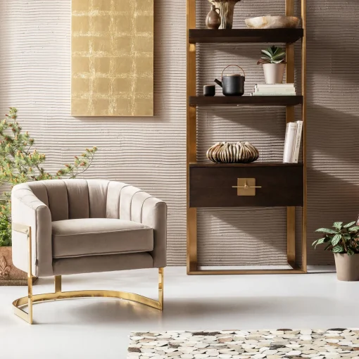 KARE Design Fauteuils Cocktail|Fauteuil Pure Elegance Beige