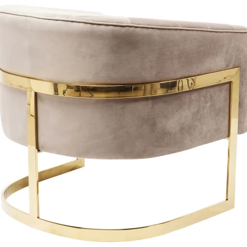 KARE Design Fauteuils Cocktail|Fauteuil Pure Elegance Beige