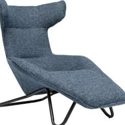 KARE Design Fauteuils Relax|Fauteuil Relax Granada Bleu Fonce
