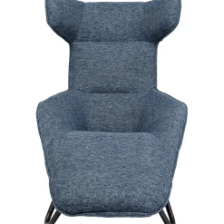 KARE Design Fauteuils Relax|Fauteuil Relax Granada Bleu Fonce