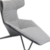 KARE Design Fauteuils Relax|Fauteuil Relax Granada Noir-Blanc