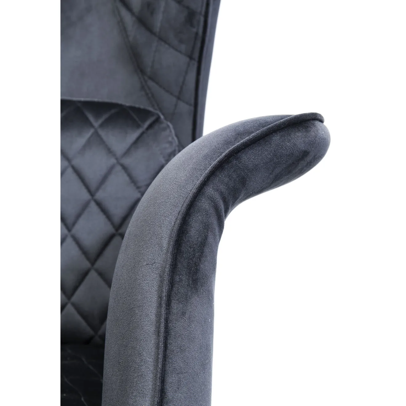 KARE Design Fauteuils À Oreilles|Fauteuil Tudor Velvet Noir