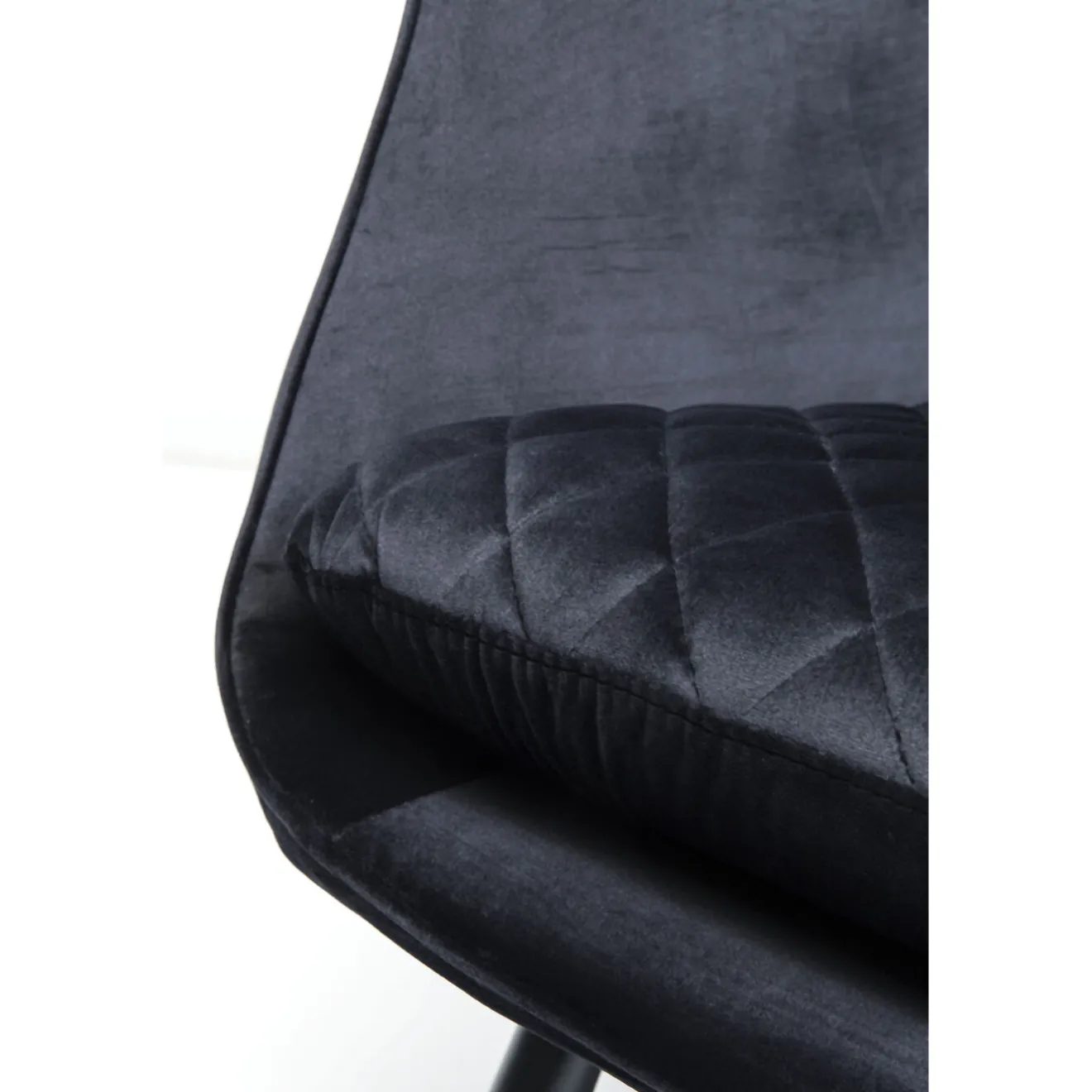 KARE Design Fauteuils À Oreilles|Fauteuil Tudor Velvet Noir