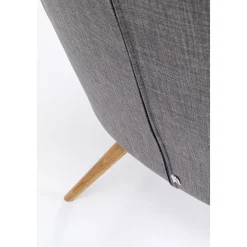 KARE Design Fauteuils À Oreilles|Fauteuil Vicky Gris