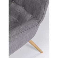 KARE Design Fauteuils À Oreilles|Fauteuil Vicky Gris